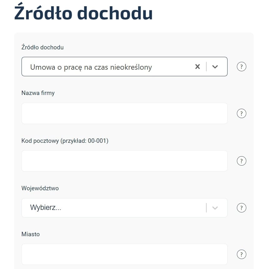 cashtero wnioskowanie