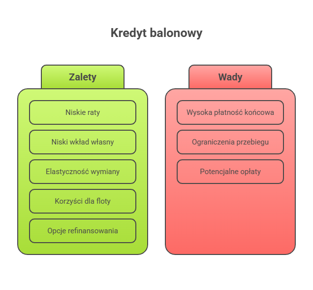 wady i zalety kredyt balonowy