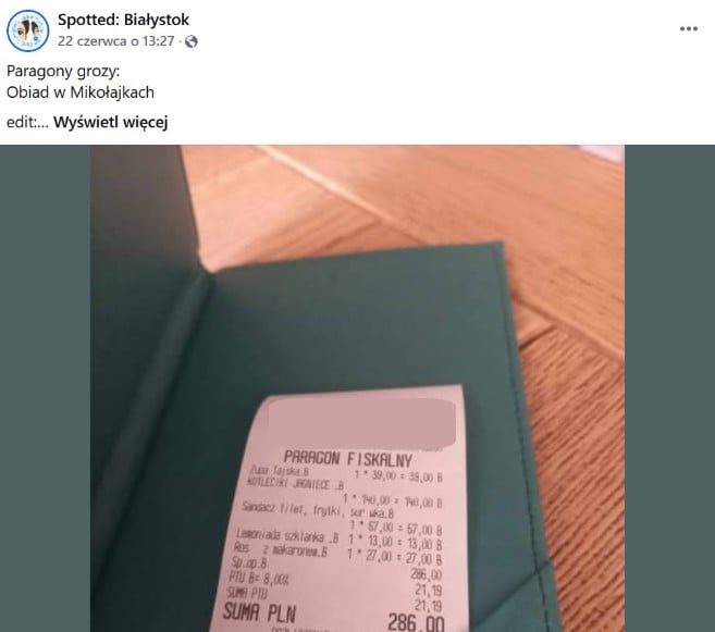paragon grozy mikołajki