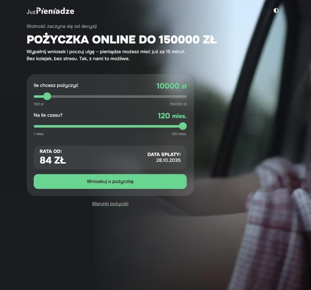 kalkulator pożyczki w juzpieniadze