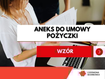 aneks do umowy pożyczki