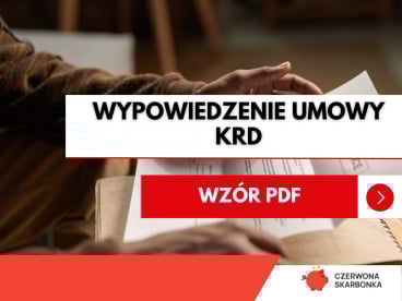 wypowiedzenie umowy krd