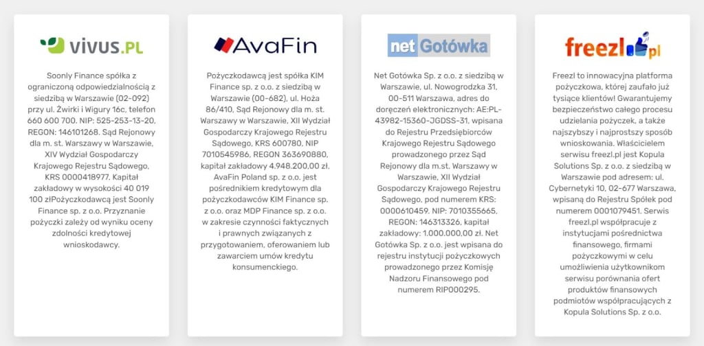 firmy z jakimi współpracuje zaimoo