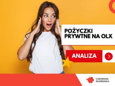 czerwona skarbonka analizuje pożyczki prywatne na olx